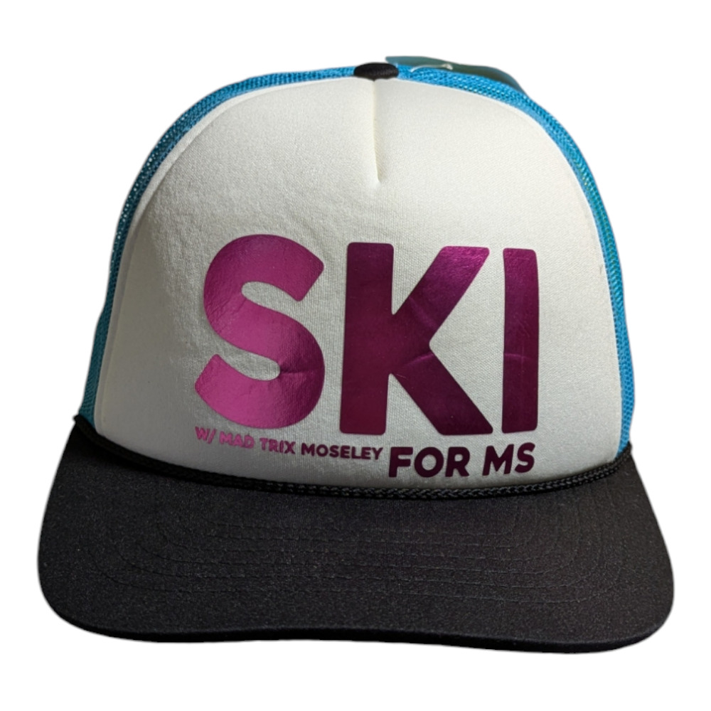 SKI Logo - ( Ski w/Mad Trix Moseley-For MS) Hat - Vail Colorado Company - NWT